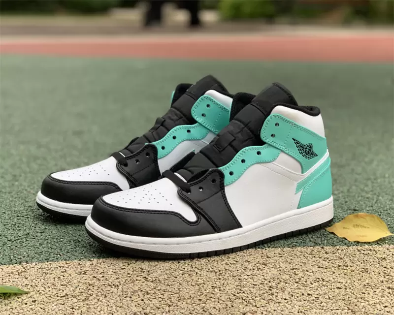 

2023 Jumpman 1 Mid Tropical Twist Basketball Shoes Sports Outdoor Sneakers Whit Box White and Green