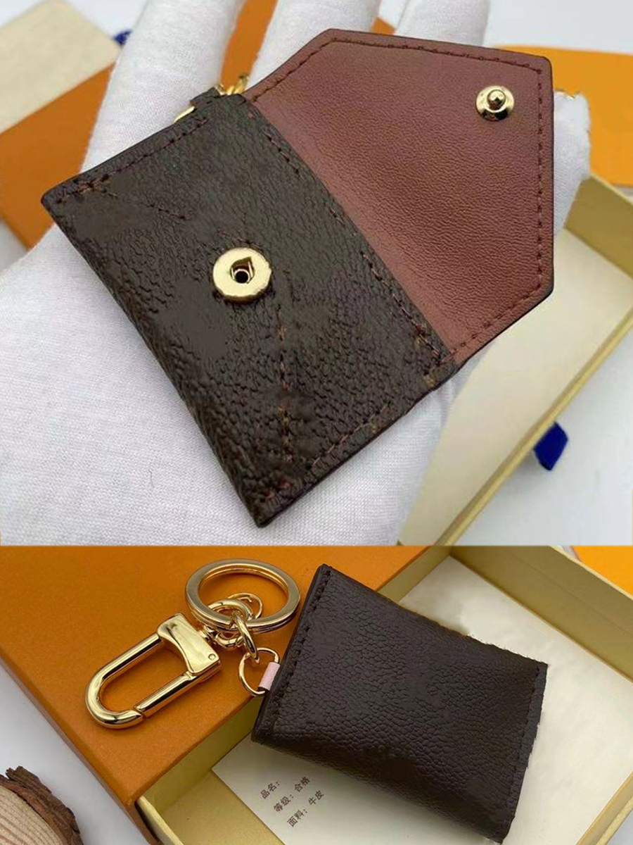 

7A Luxurys Keychain Key Ring Bag Chain Case Handbags Hook Designer Keys Holder Packet Bags Hanger Airpods Cases Earphone Accessories Mini 25YL
