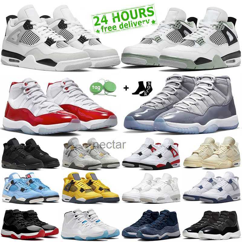 

Rrtro Low air Jumpman 11 Basketball Shoes Men Women Retro Cherry 11s Midnight Navy Cool Grey Bred 4s Military Black Cat 4 Sail White Oreo Mens j Trainers, 13