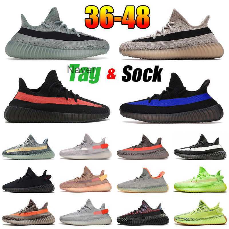 

Salt Slate Running Shoes Zebra Oreo Dazzling Blue MX Rock Beluga Reflective Bred Runners Sneakers Trainers Men Women, Cream white 36-48