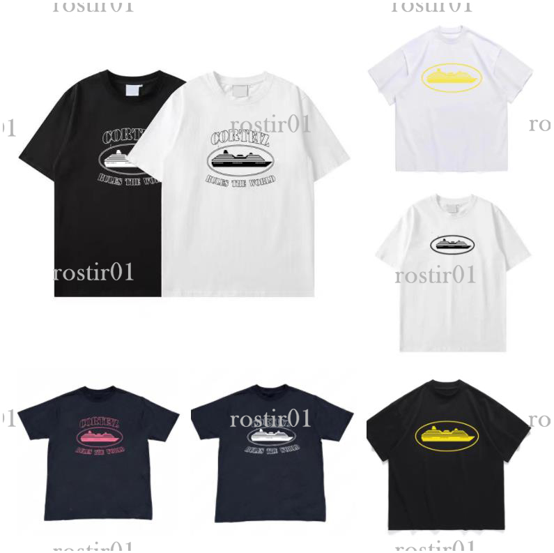 

Designer Crtz quality Corteiz T shirt summer European and Alcatraz American High street print short sleeve Tshirt mens hip hop rap tshirts trend 11