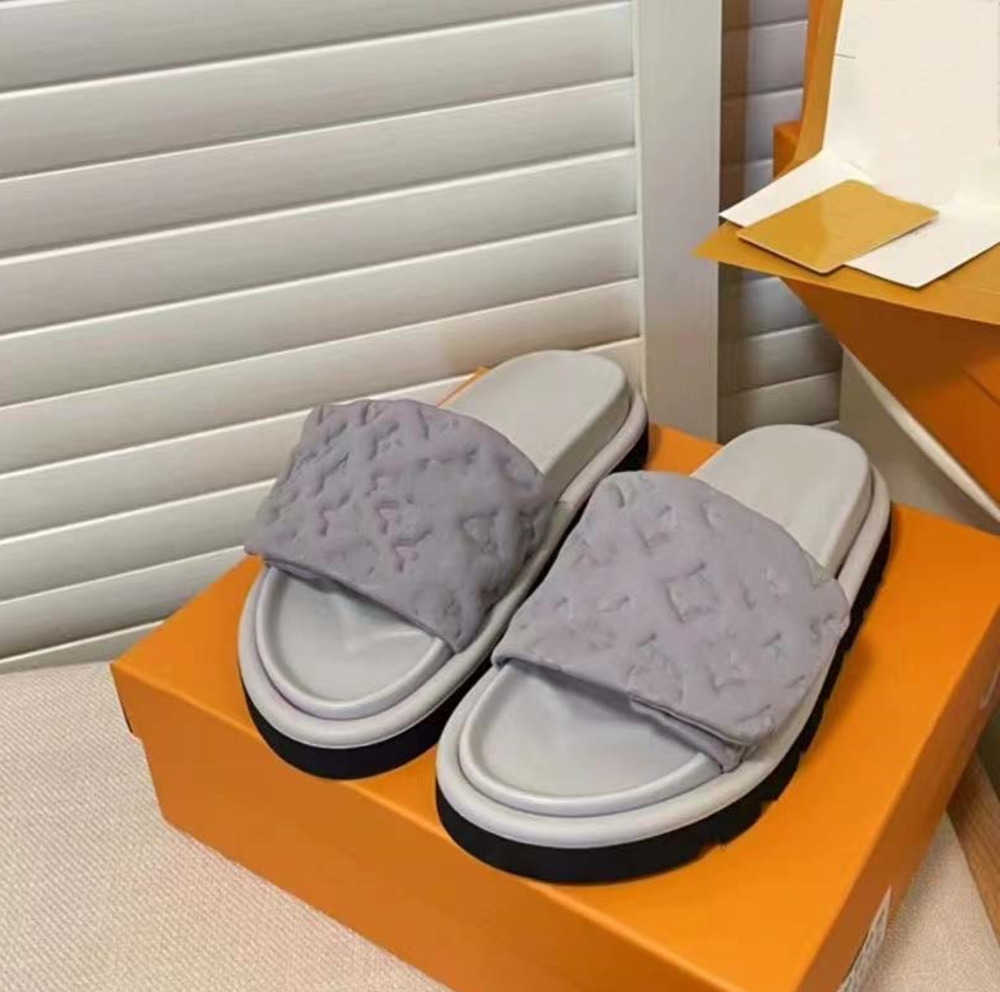 

Slippers Slipper Slides Designer Sandals for Women Heels Cotton Fabric Straw Casual slippers spring and autumn luxurys Slipper 39ess, #13