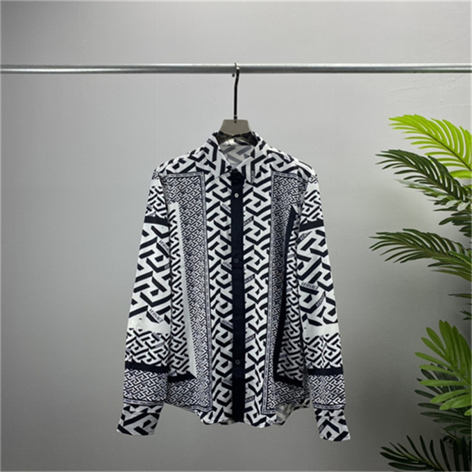 

2022 Luxurys Designers Dress Shirt Menswear Fashion Society Black Men Solid Color Business Casual Long Sleeve M-XXXL #65