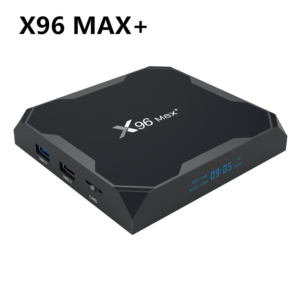 

X96 Max plus Android9.0 tv box S905X3 DDR 4GB 32GB 64GB android with 2.4G 5G WIFI 1000M Lan Bluetooth 4.1 Medial Player
