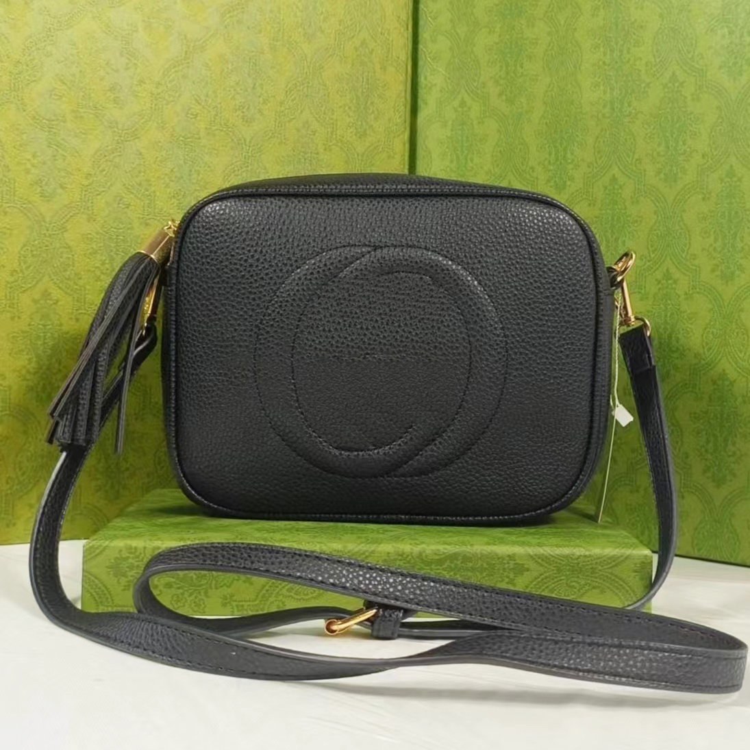 

Designer bag Soho Disco Camera Bag Messenger Shoulder Bag Women Tote Wallet New Classic Letter Clutch Zipper Wallet Tassel Pendant Multicolor, G6 24cm