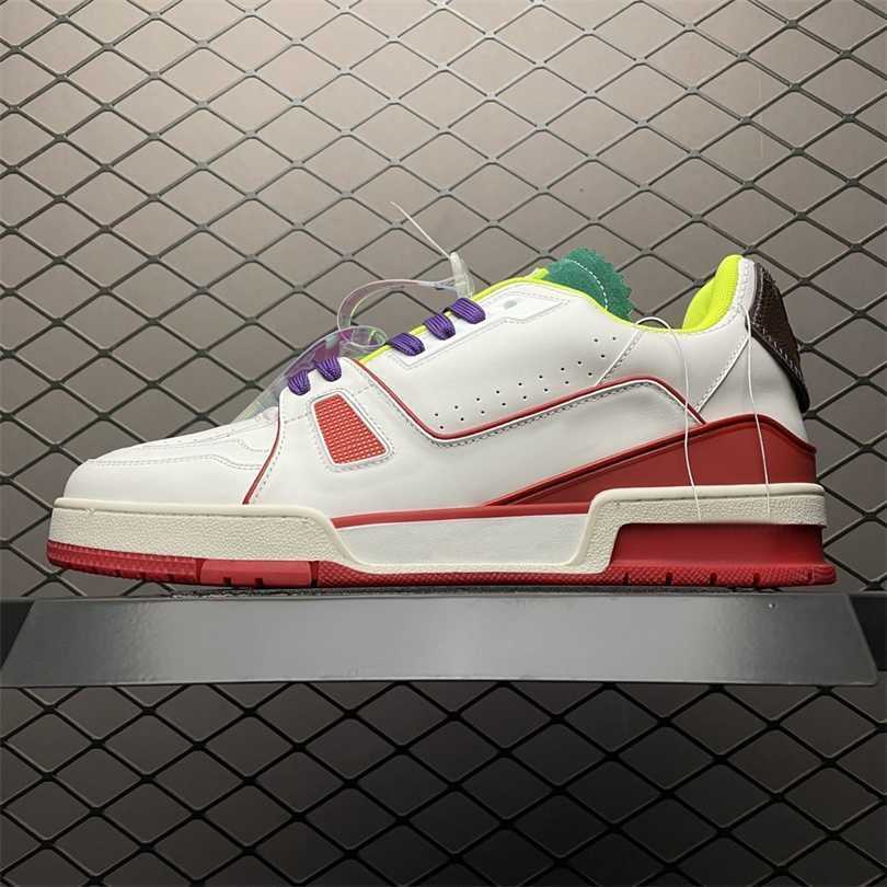 

Designer Casual Shoes Luxurys Trainer Rivoli Sneaker Low Intage Virgils Black Grey Brown White Green Calf Leather French Mens Womens 408 Trainers608Z, Colour# 34