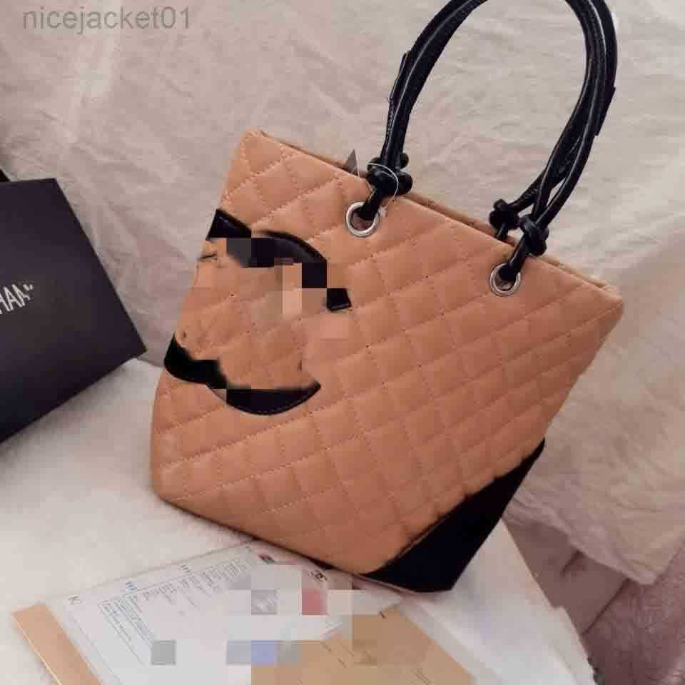 

Designer Channel Cc Women Chanei Bag 2020 New Leisure Women's Bag with Bucket Shopping Large Capacity Rhombus Handbag Tote Bag Wallet Round Bag, Black