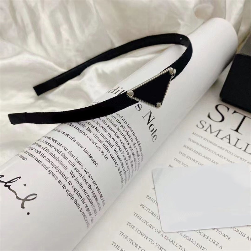 

Exaggerated enamel triangle thicken designer headband oversize green blue fabric letters hairband fashion for teen girls hair hoop attractive simple ZB043 E23