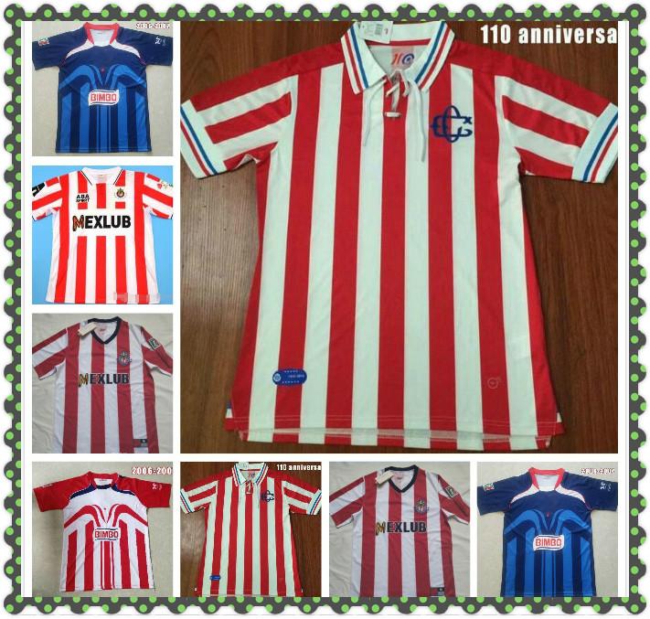 

Retro soccer jerseys classic 06 07 08 96 97 Chivas regal 1996 1997 2006 2007 home R. PIZARRO Guadalajara 110 years Retro football shirt, Green