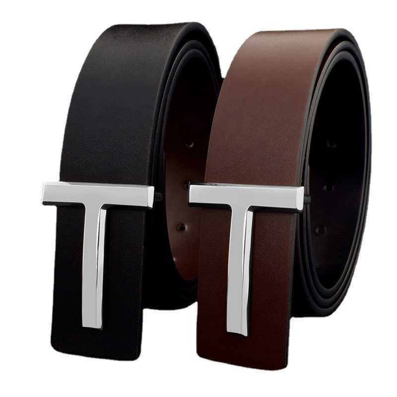 Belts New Men's Belt High Quality Designer Belts Men Fashion Letter Luxury Famous Leather Belt Jeans Cowskin Waist Strap 3.7cm W0317-image-851260446
