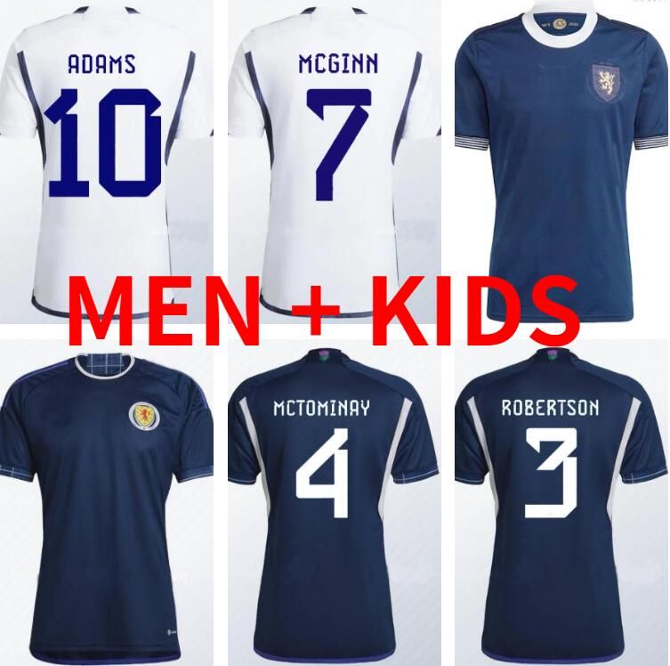 

2022 2023 Scotland soccer jerseys 22 23 150th Anniversary football shirt ROBERTSON FRASER NAISMITH MCGREGOR CHRISTIE FORREST MCGINN Camiseta futbo man kids kit ZZ, Kids size
