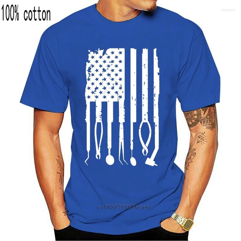 

Men's T Shirts Create Patriotic Dentist Dental Hygienist American Flag Tshirt Man Cotton Men Tshirts Short-Sleeve Tee Shirt, Yellowlzz5732