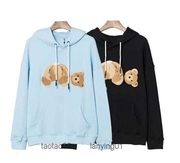 

Men's Hoodies Sweatshirts Spring Desgienr Men Hoodie Long Sleeve Palms Broken Bears Hoody Mens Angels Pullover Sweatshirt Loosetd9u