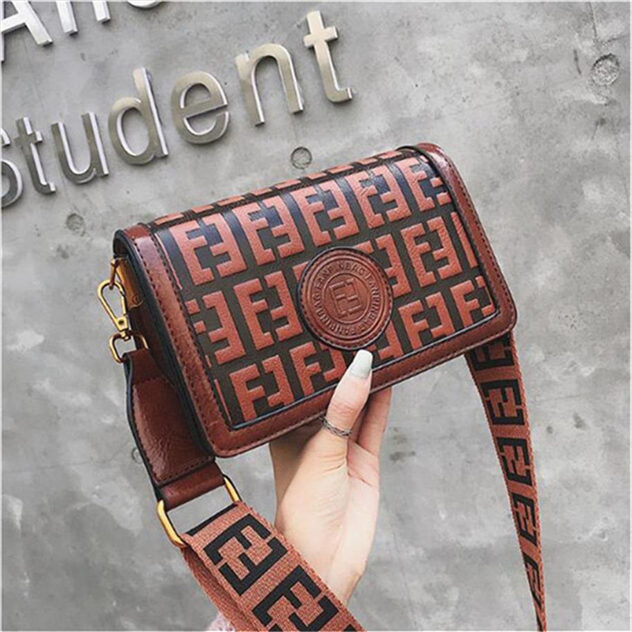 

2021 F genuine leather camera bag purse evening bag Letter Embossing designer wallet203B, 09