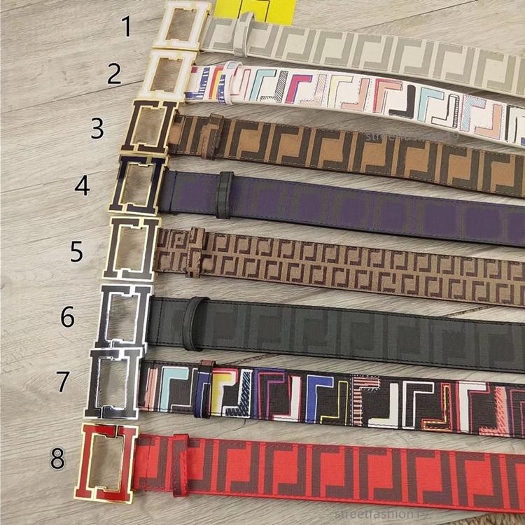 

2023 F Designer Leather Belt Men Width 4.0cm Fashion Woman Belts Mens Black Buckle Letter Waistband Cintura Ceintures F Belt Women Luxury For Casual Golf Dress Pants, As pics