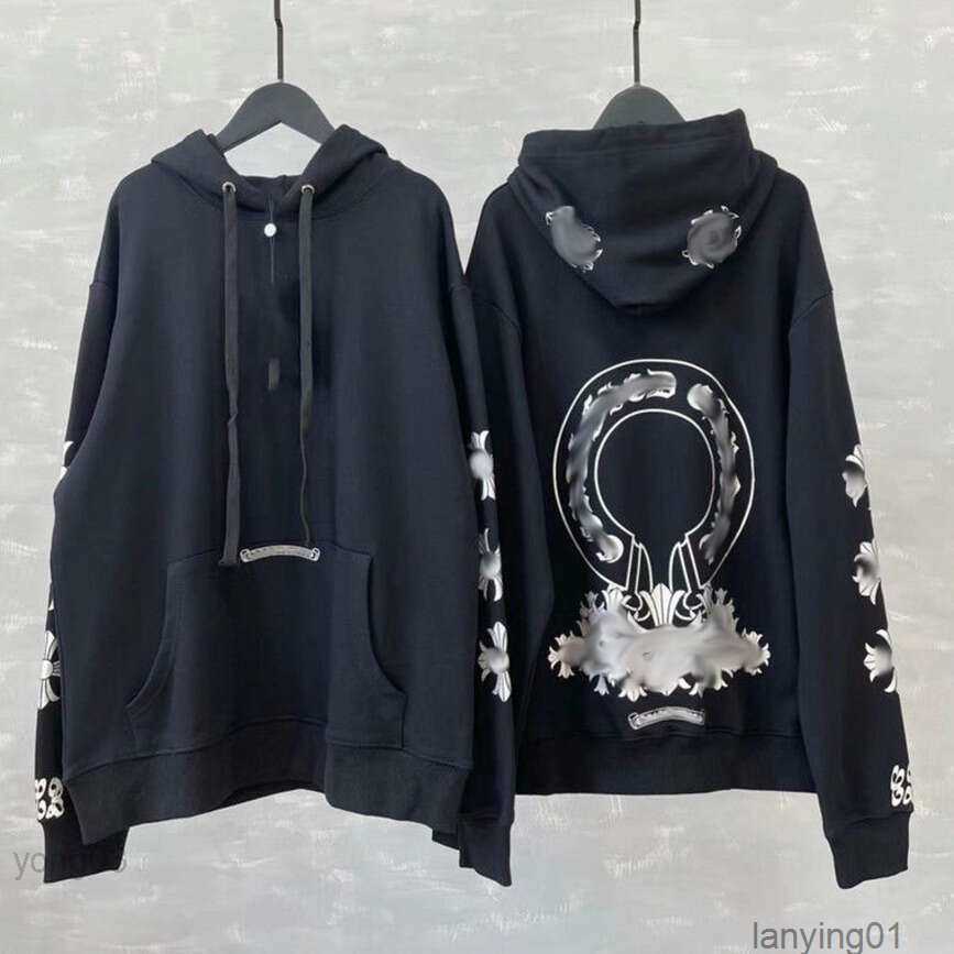 

Men's Hoodies Sweatshirts Classic Luxury Jackets Fashion Brand Ch Zipper Men Pullover Hooded Sanskrit Loose Jac S1, 21