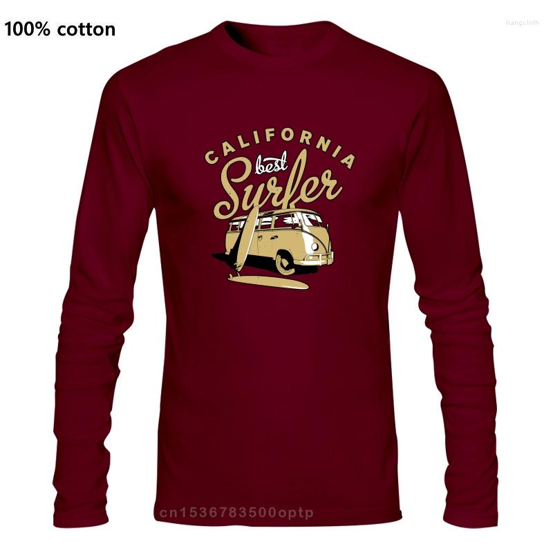 

Men's T Shirts Men Brand Famous Clothing Cotton California Campervan Surfer Tshirt Cali Shirt Mens Womens Kids Beach 163, Yellowx27116