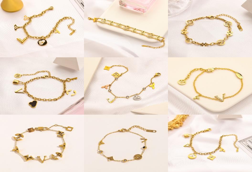 

Famous Designer Bracelets Luxury Gold Chain Fashion Jewelry Girl Pearl Letter Lock Love Bracelet Premium Wedding Party Jewelry Acc7544436