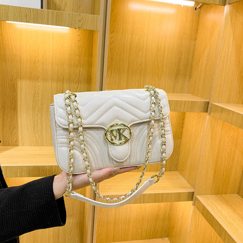 

chain autumn and winter advanced feeling with one-shoulder leather cross-body underarm women's bag, Black7