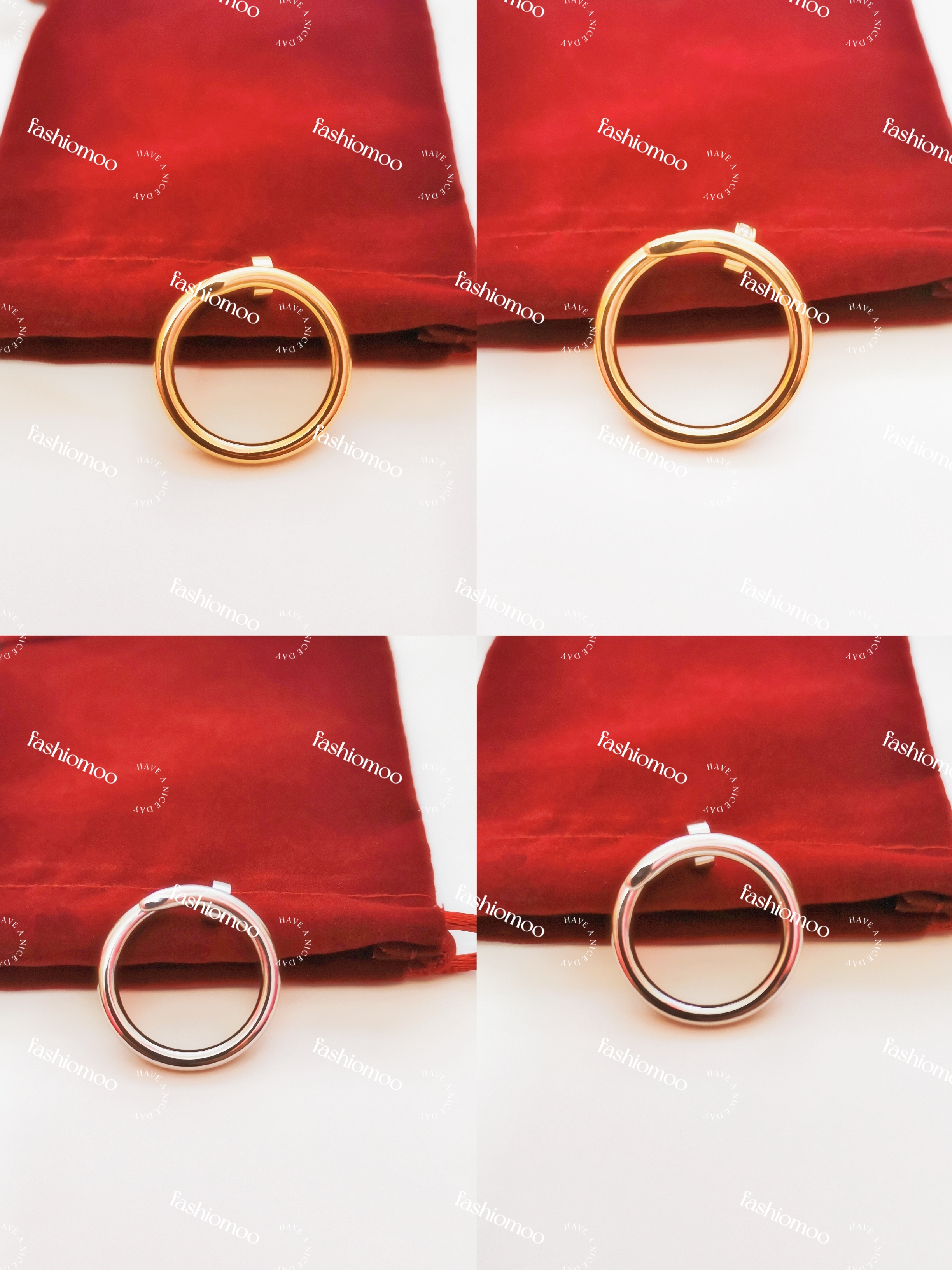 

Designer nail ring luxury jewelry MIDI ring Ms. Titanium steel alloy plating process fashion accessories that never fade no irritation