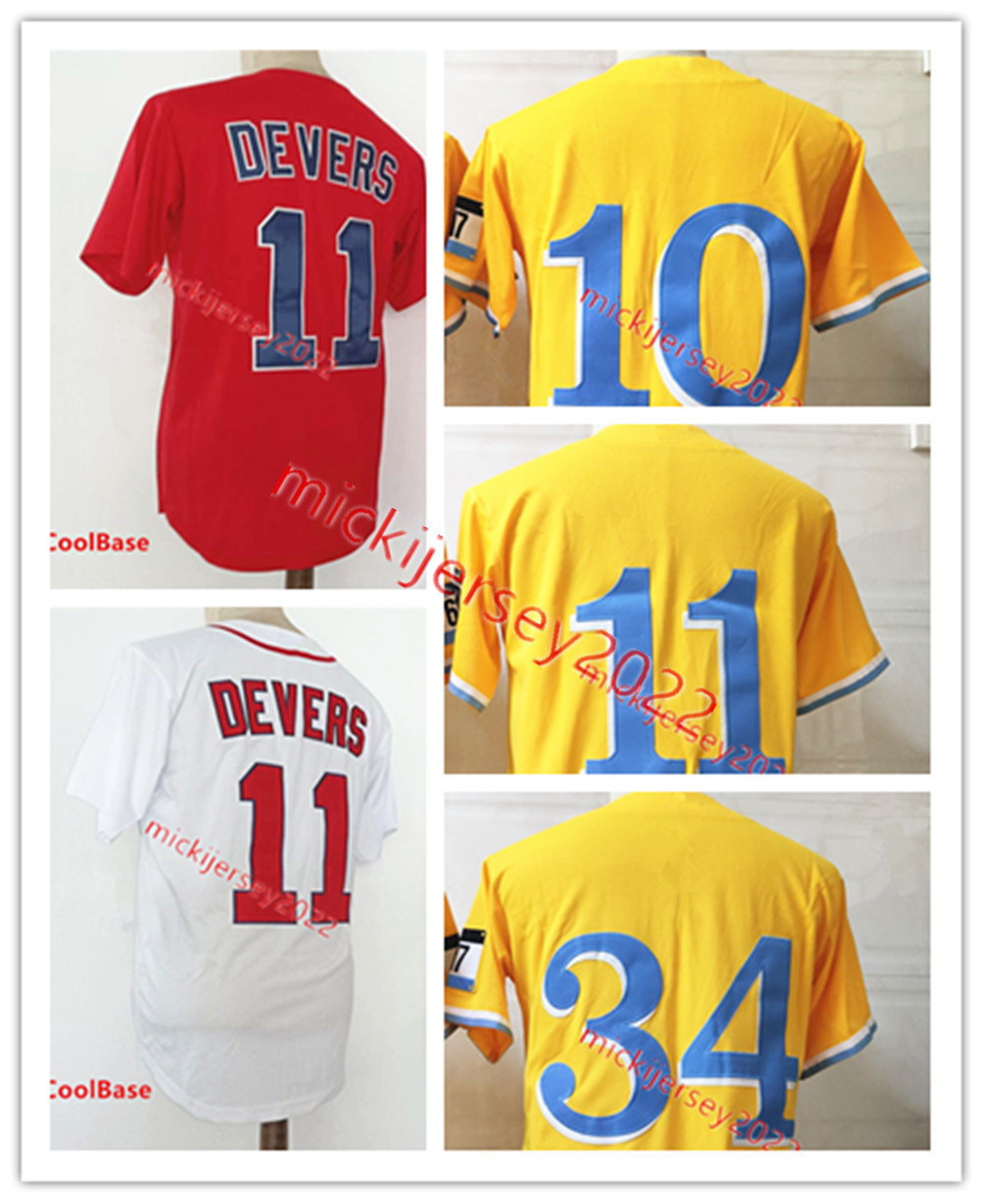 

#11 Rafael Devers Baseball Jersey Mens Stitched 10 Trevor Story 34 David Ortiz Jerseys, 11 rafael devers city connect