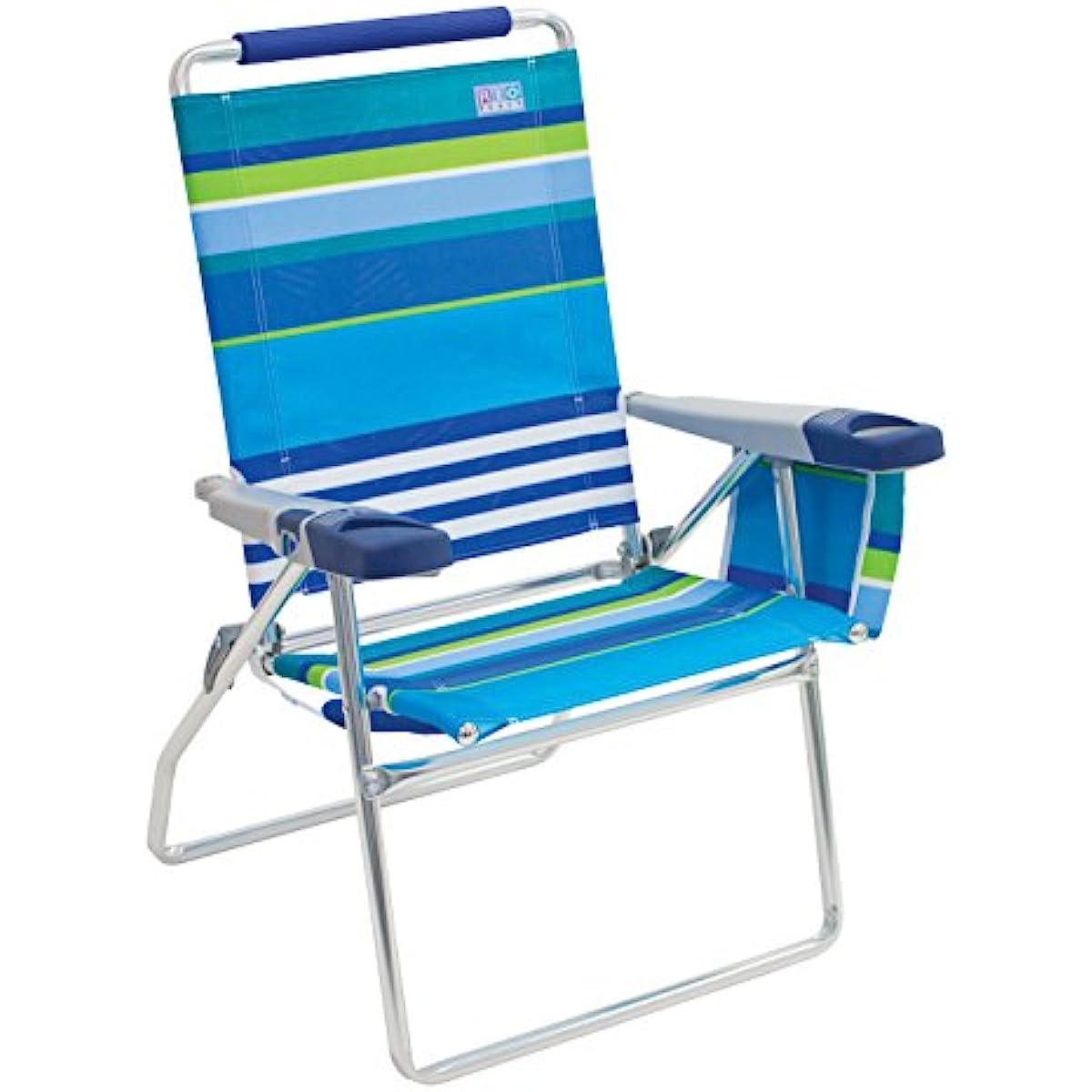 

17 Extended Height 4 Position Folding Beach Chair folding stool
