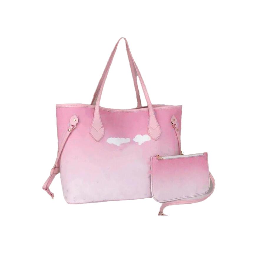 

2021 classic Designer womens handbags flower fashion ladies composite tote PU leather clutch shoulder bags female purse331R