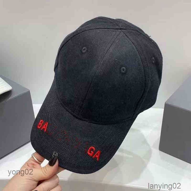 

2022 New Men's and Women's Baseball Caps French Alphabet Casual Hats Outdoor Couple Sun 14
