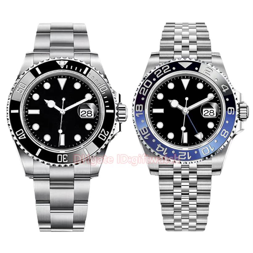 

Watch Automatic Mechanical Watches For Mens Bracelet 40mm Business Wristwatch Life Waterproof Stainless Steel Wristband Men Wristw213z, Color18