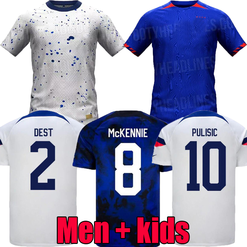 

PULISIC DEST MCKENNIE world cup Soccer Jerseys 2023 2024 AARONSON MUSAH usAS MORGAN LLOYD America Football Shirt United States 23  LLETGET MEN  SETS KITS, 23/24;home