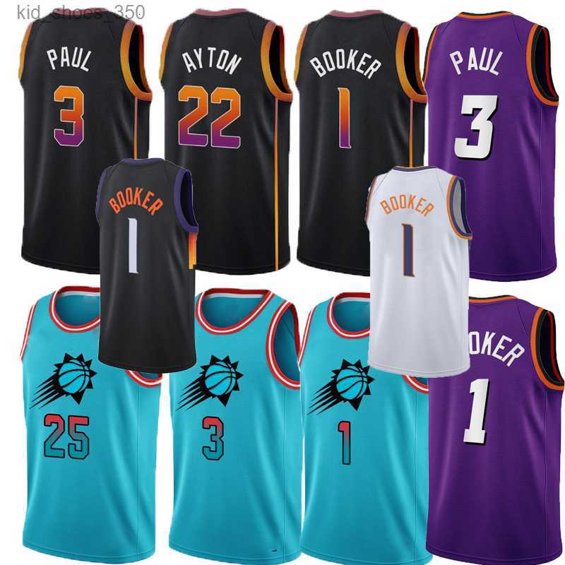

Men Basketball Jersey Devin Booker Chris Paul Deandre Ayton Kevin Durant Jock Landale Torrey Craig Payne Damion Lee Jerseys, As picture