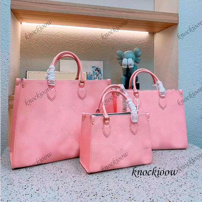 

Luxurys Designer Onthego Embossed Black Flower Bag Women Bags Handbags Tote Shoulder Handbag Viutonity Leather Diamond Evening Purse 230319, Camel