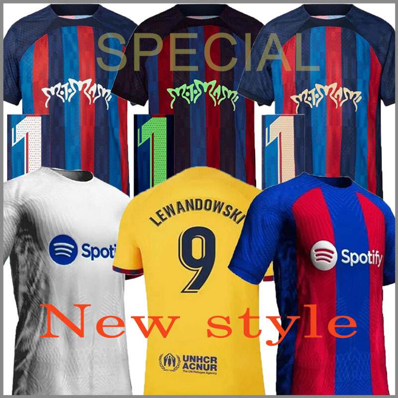 

22 23 24 PEDRI LEWANDOWSKI soccer jerseyS 4th GAVI camiseta de futbol FERRAN 2022 2023 FC ANSU FATI ROSALIA barCELOnas ERIC football shirt men barca, Rosalia gold fonts lfp