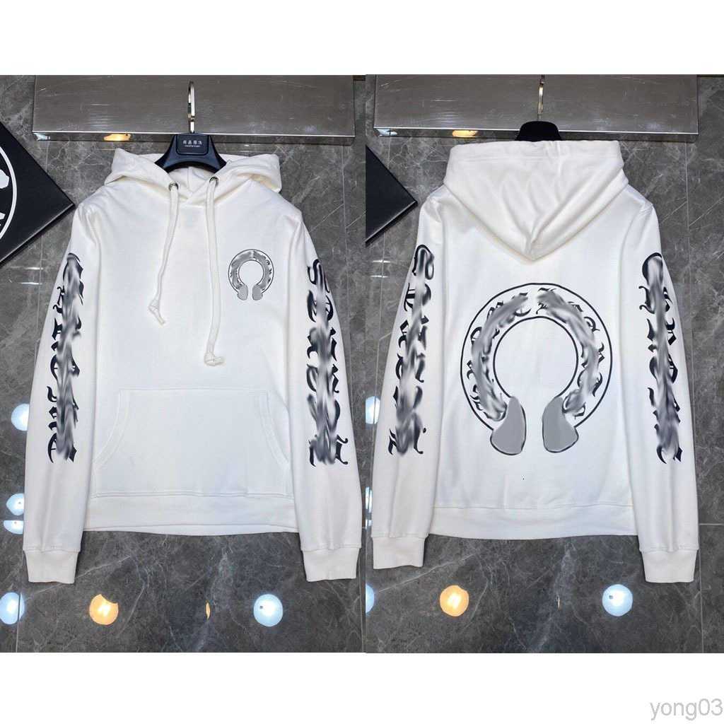 

Men's Hoodies Sweatshirts Ch Winter Print Pullover Rome Hooded Hearts Arm Quality Loose Romeheart Sanskrit Tw2, 19