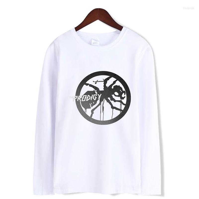 

Men' T Shirts Fashion PRODIGY Print Hip Hop Sport Men Women Casual Tee Shirt Tops Long Sleeve T-shirt Harajuku Sweatshirt Clothes, Gray