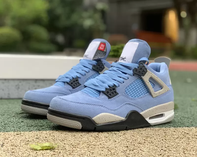 

2023 Basketball Shoes Jumpman 4 University Blue 4s Tech Grey-White-Black Trainers Outdoor Sports Sneakers With Box