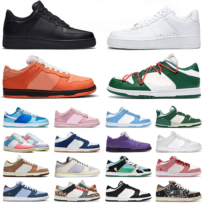 

Running Shoes Sneakers Men Women 1 Ones Low Clark Purple Lobster Orange University Dodgers Why So Sad Argon Disrupt Panda Valentine Day Trainers Big Size 13, 36-47 offfwhite university red (2)