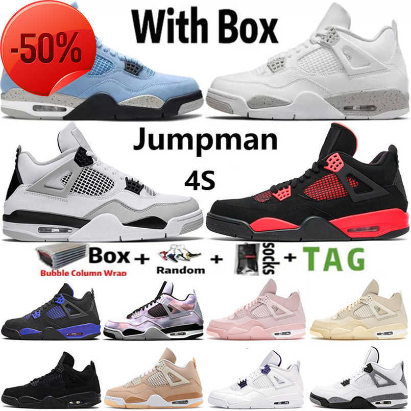 

Bag High J4 Jorda Jordam 4 Basketball Shoes IV Mens Womens Jumpman Jorden4s Jorden 4 Offs White 4s Military Black Cats University Blue Red, 20