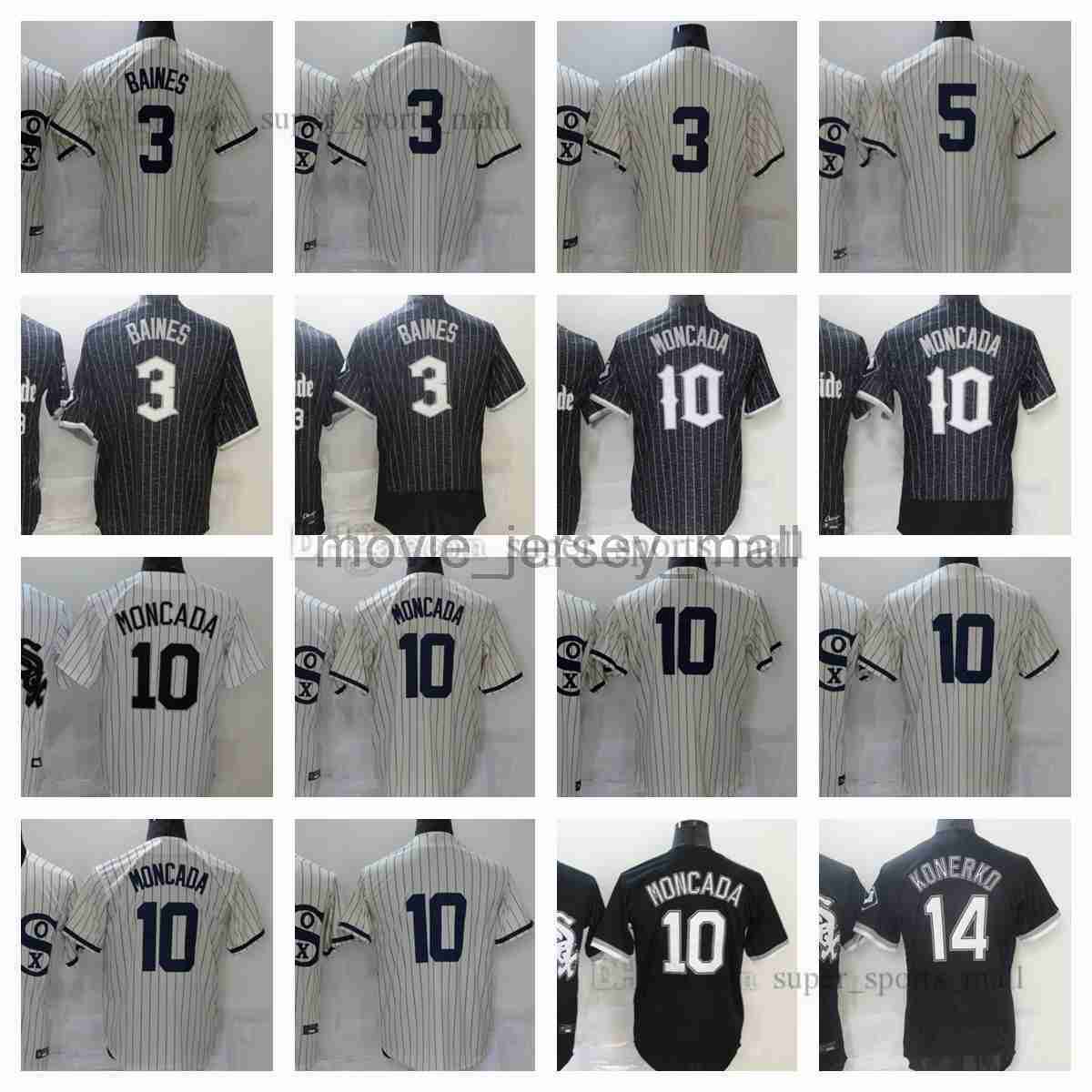 

2023 New Baseball Jerseys 3 Harold Baines 5 Josh Harrison 10 Yoan Moncada 14 Paul Konerko 20 Danny Mendick Jersey Men Women Youth Size S--XXXL, As picture