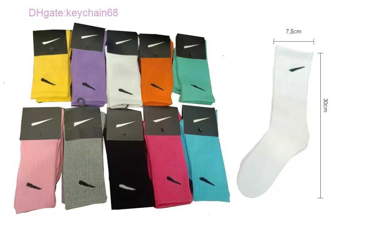

23ss Men's Socks Wholesale Women Stockings Pure Cotton 10 Colors Sport Sockings Letter Nk Print, No;1