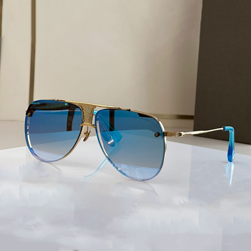 

Designer sunglasses for men DITA DECADE-TWO electroplated metal frame commemorative limited edition sunglasses