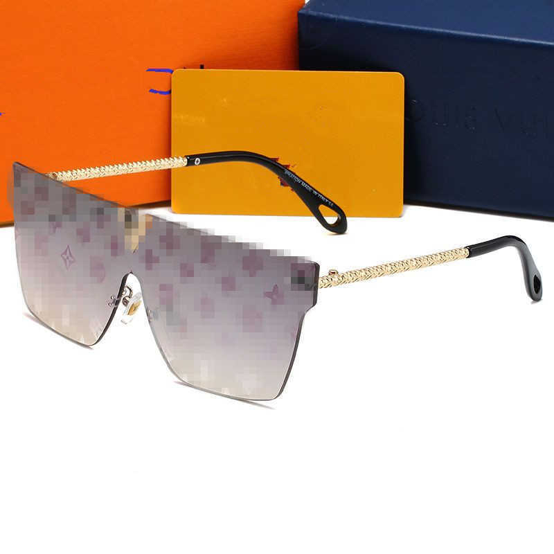 

2023 Aviator Sunglasses Designer locs Sunglasses Fashion Net Red Women's Sunglasses Sun Protection UV400 Protection Men's Glasses Print Letter