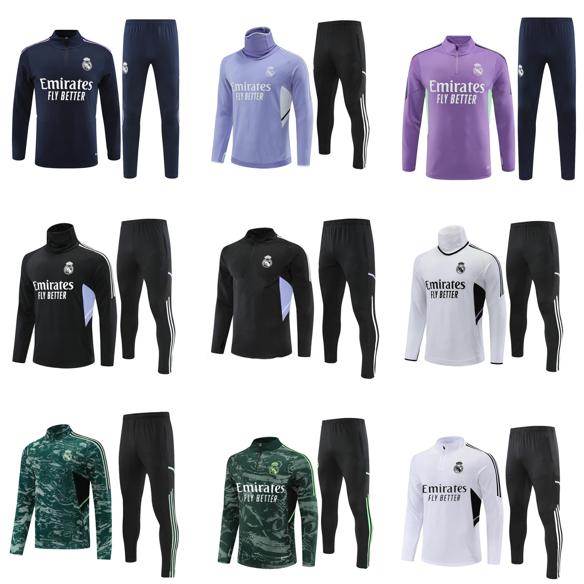 

2023 real madridS training real madridS football tracksuit 22 23 24 chandal futbol football survetement soccer kids football kits