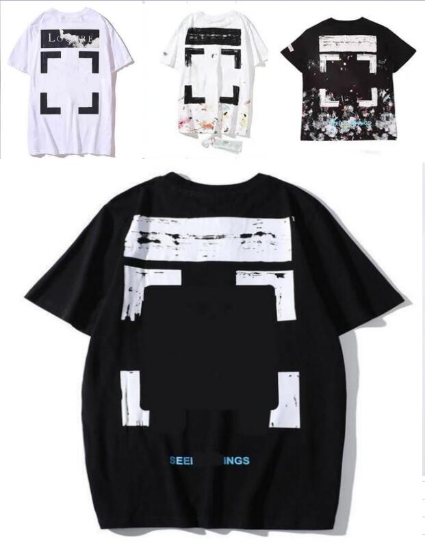 

Designer Mens T-shirts Fashion Luxurys Offs Classic Arrow Printed T-shirt Mens and Women Loose Casual T Shirt graffiti Sweatshirt Offs White&-XL Hip Hop Tees, Add postage