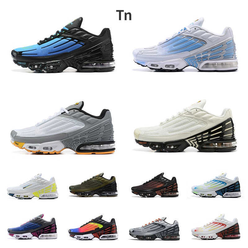 

Tuned Air Plus 3 Running Shoes Men Women Max Tns Bone Black Ghost Green Olive OG Sneakers Triple White Obsidian Chausssurs Terrascape, P038