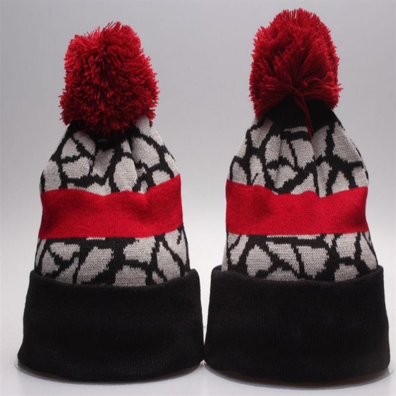 

Newest Winter Beanie Knitted Hats Sports Teams Baseball Football Basketball Beanies Caps Women& Men Pom Fashion Winter T245N, Tell me cap code