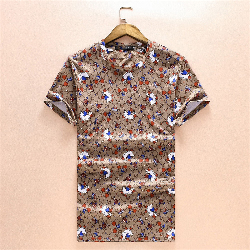

Men's T-shirts Designer Brand T-shirt Summer Casual Cotton Classic Pattern Short Sleeve Cotton T-shirt Men's T-shirt Top M-XXXL #75