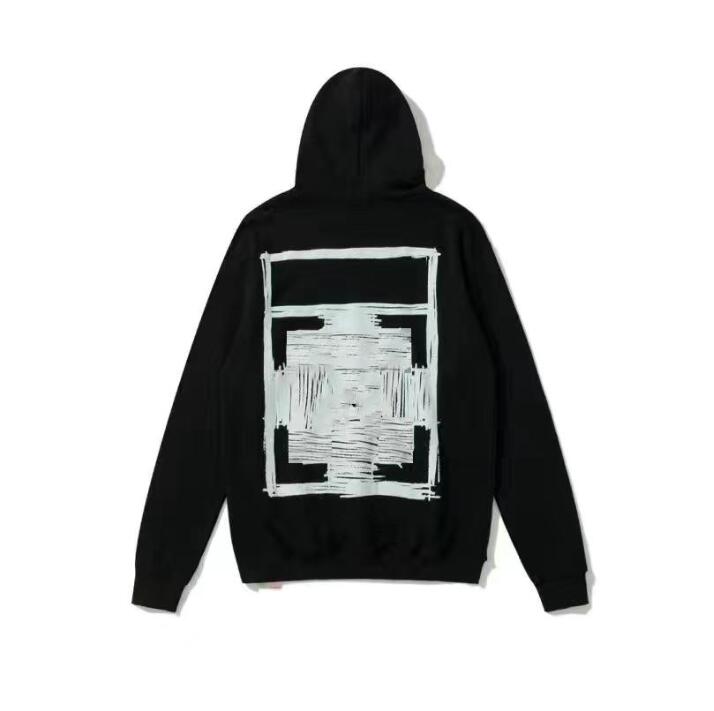

Men's Hoodies Sweatshirts 2022 %60 Off Style Trendy Fashion Sweater Painted Arrow Crow Stripe Loose Hoodie and Women's Coatjqm1off T-shirts Offs White 061f