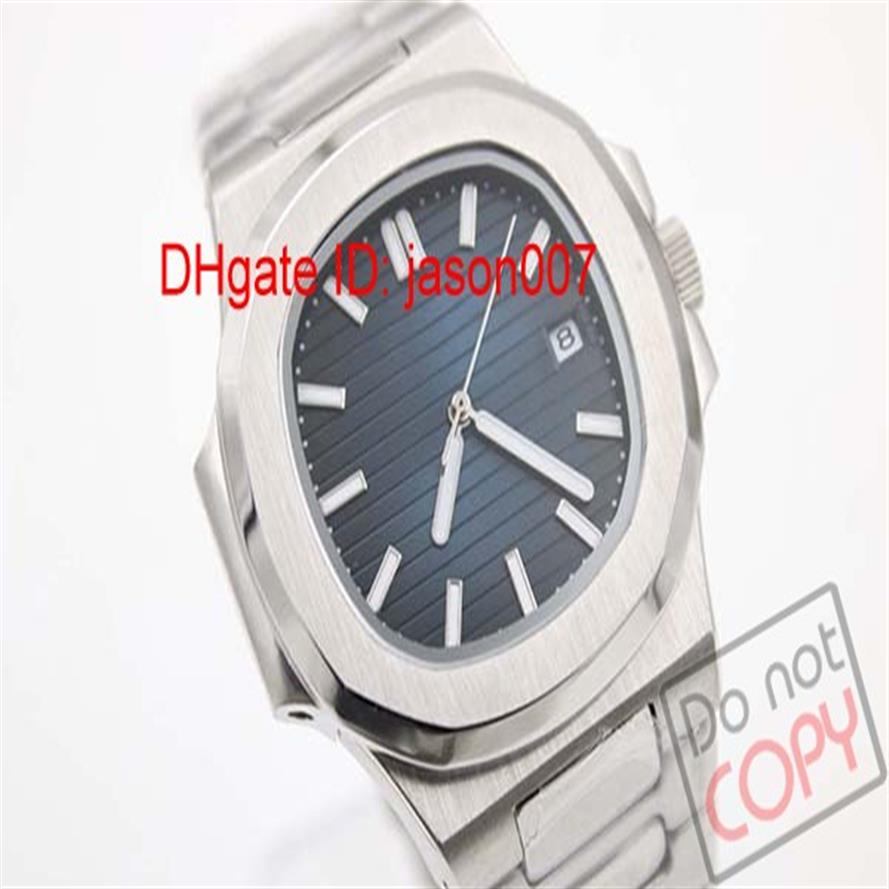 

high quality automatic Mechanical men watch blue dial Sapphire stainless steel Transparent glass back men's watches275b, No send watch for shipping
