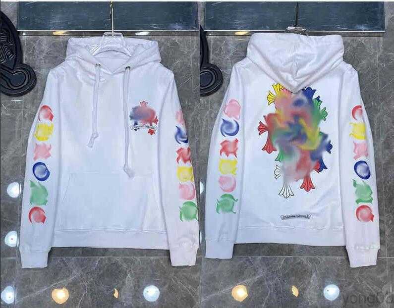 

Fashion Luxury Men's Jackets Designer Zipper Sweatshirts Heart Horseshoe Cross Print Brand Ch Hoodies Women Chromes Coat Casual Pullover, Q3